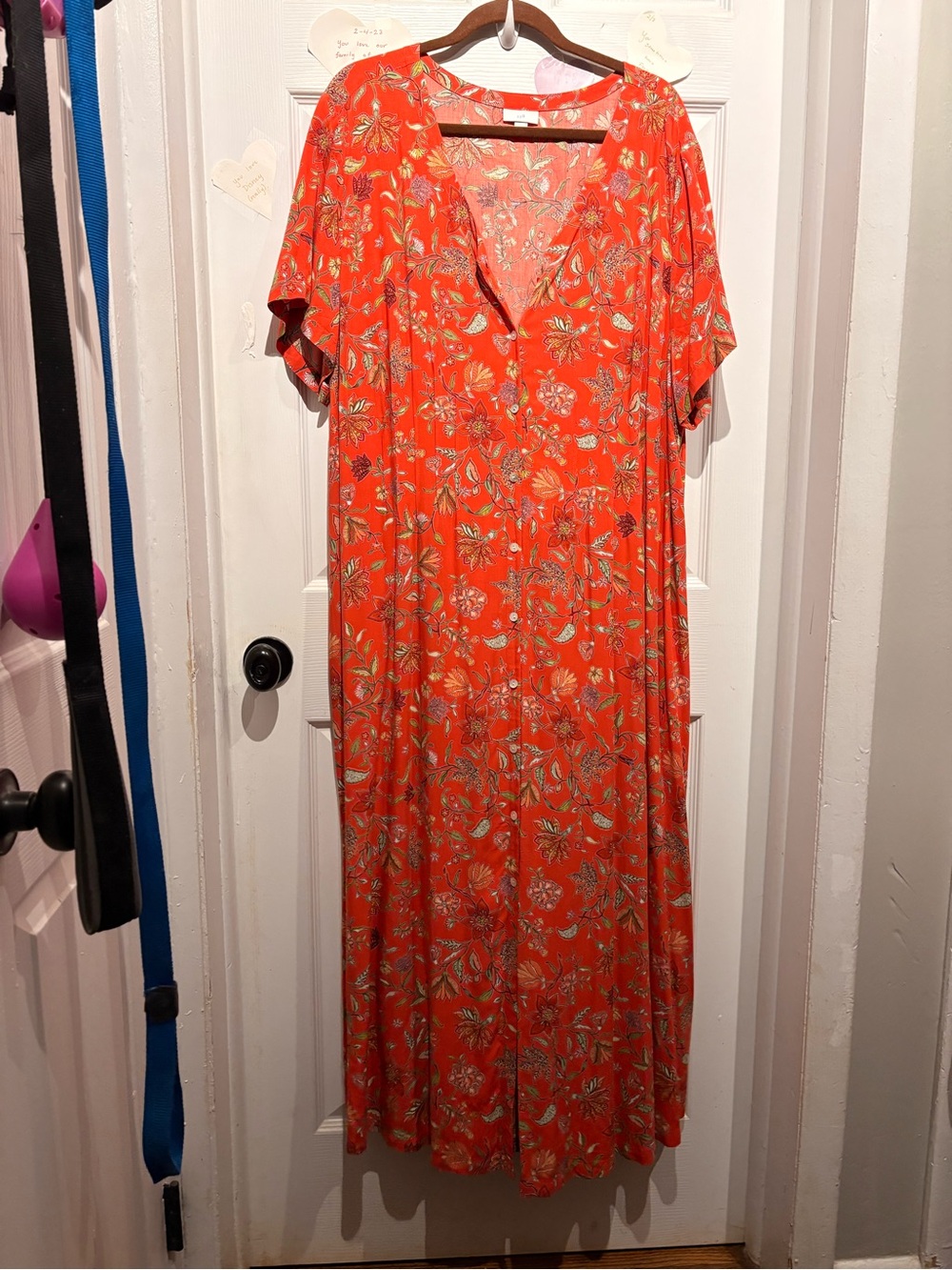 J. Jill Orange Dress Wear to Work Wear to Weekend 3x Plus Size - Picture 2 of 8